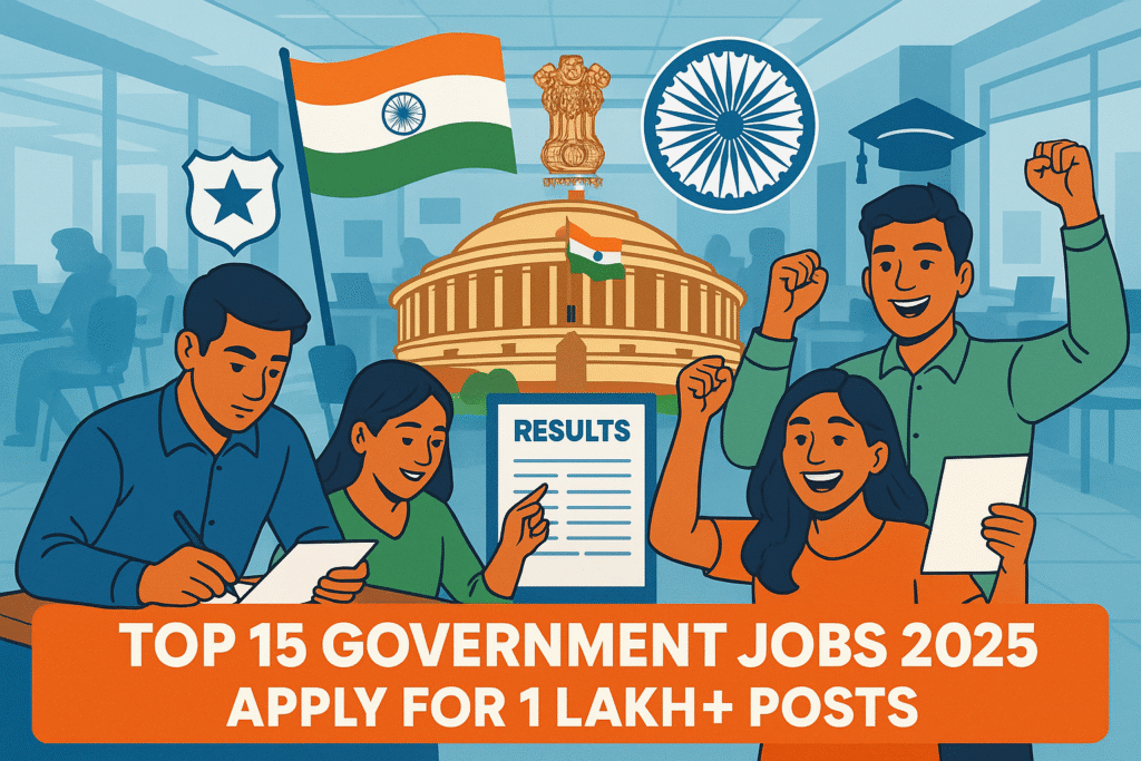 Top 15 New Government Vacancies