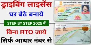 Driving License Online Apply: Now Get Your Driving License at Home Using Aadhaar Without Visiting RTO