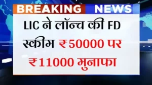LIC MDS Scheme 2025 – New Fixed Deposit Plan, Earn ₹11,000 Profit on ₹50,000 Investment, Full Details Explained