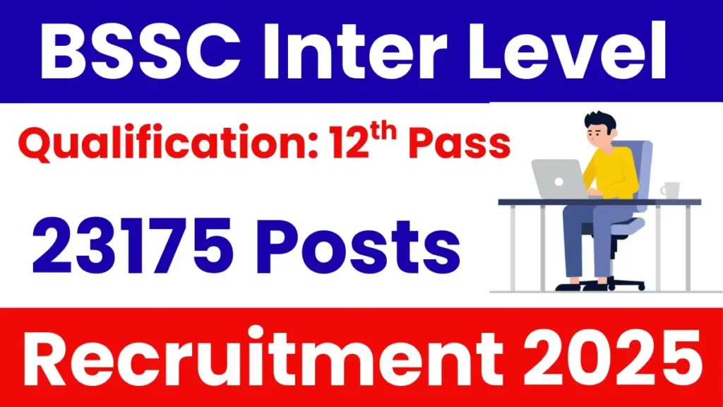 BSSC Inter Level Recruitment