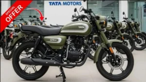 Tata 125cc Bike Launch 2025 – Retro-Style Commuter with 124.7cc Engine, 5-Speed Gearbox & Up to 85 km/l Mileage at Just ₹34,999!